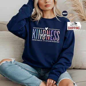Kindness Is Free Sweatshirt, Mental health Sweatshirt, Inspirational Quote, Be Kind Hoodie, Self Love Hoodie, Positive Sweatshirt