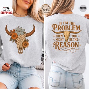Retro Cowgirl Nashville Sweatshirt: Country Music Western Hoodie