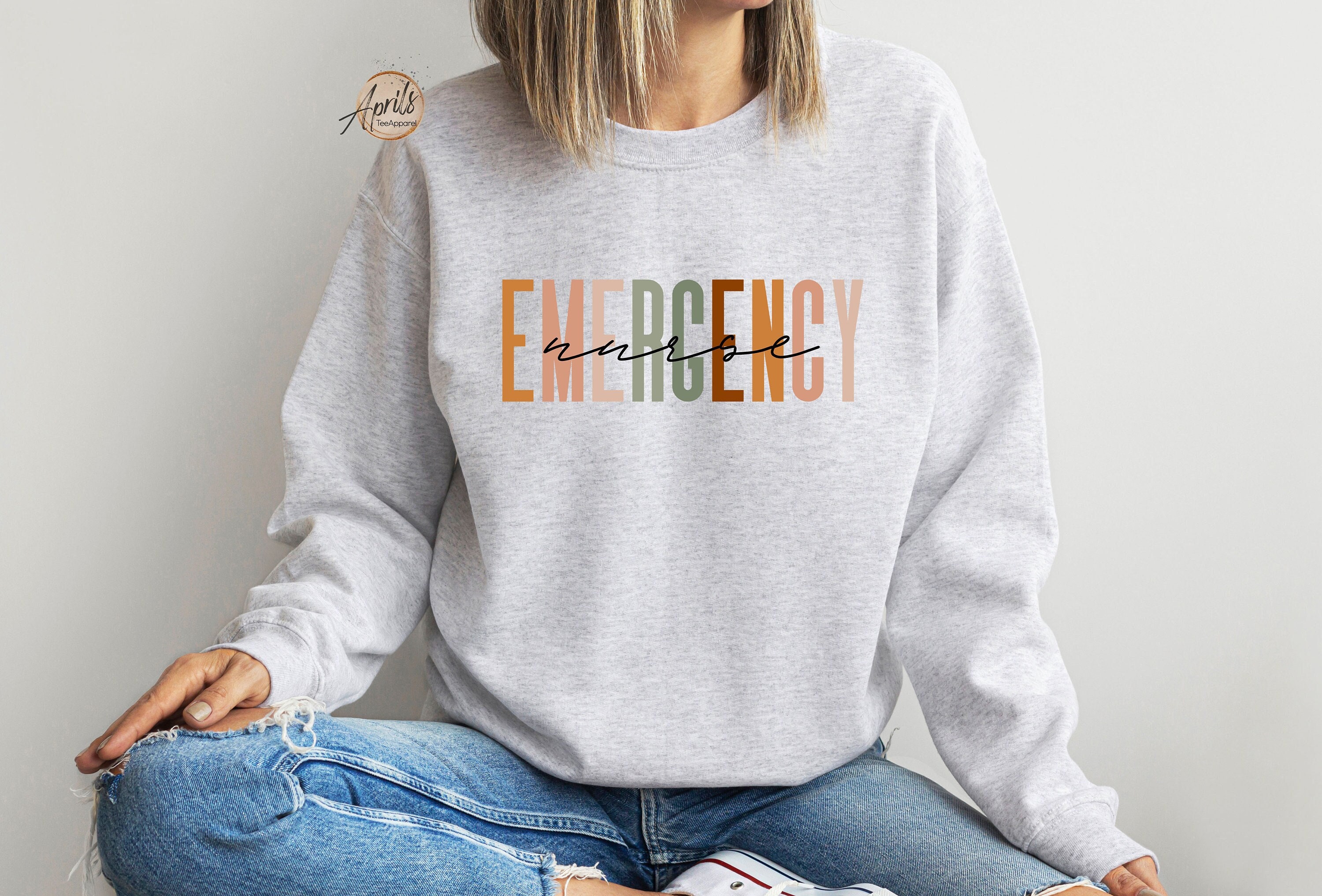Emergency Nurse Sweatshirt: ER Department Hoodie
