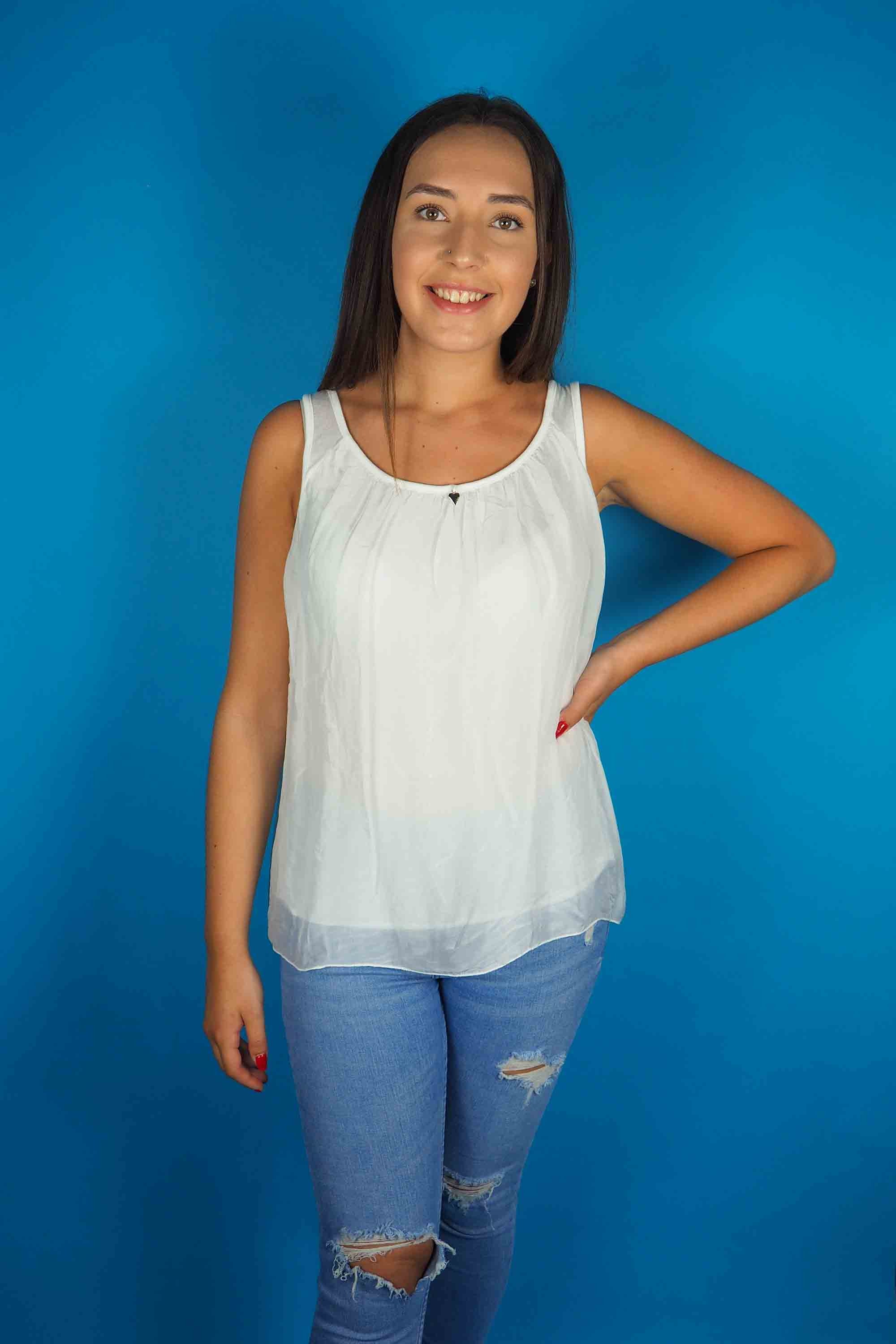 Silk Vest Top Etsy UK