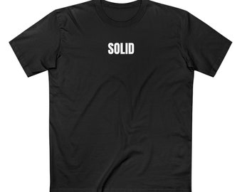 SOLID-Natural Staple Tee