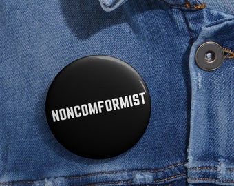 Nonconformist Pin Buttons