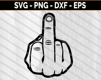 Download Middle Finger Cricut Etsy