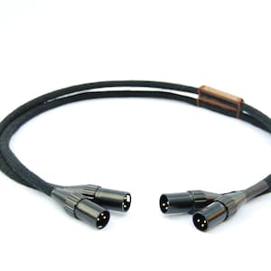 Audio XLR cables, Audiophiles XLR audio cables - high end 3 pin silver xlr cables hand-made in the UK