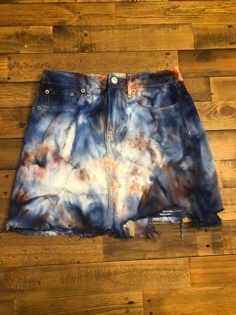 American Eagle Custom Tie Dye Skirt