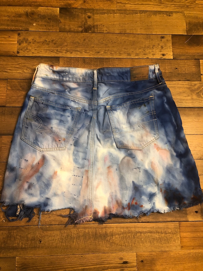 American Eagle Custom Tie Dye Skirt
