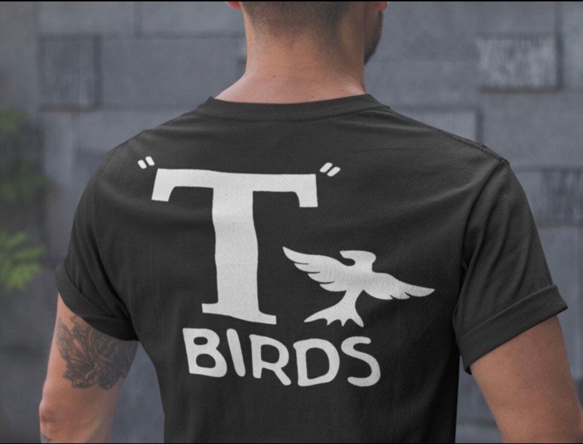 Grease Movie T Birds Thunderbirds Tshirt John Travolta Etsy