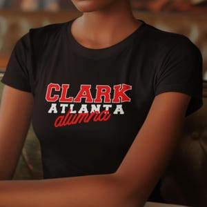 CAU Alumna  - Retro Clark Atlanta Shirt, Panther Pride, CAU Tees, CAU Panthers Hoodies & Sweatshirts, Hbcu College Apparel