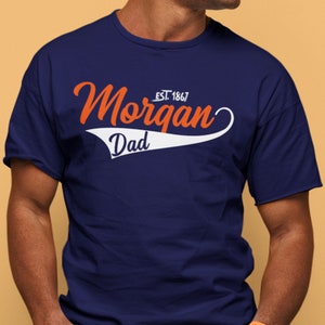 Morgan State Dad 1867 - Vintage Morgan State Apparel, Retro Morgan State HBCU Merch, Morgan State Bears Alumni Hoodies & Sweatshirts