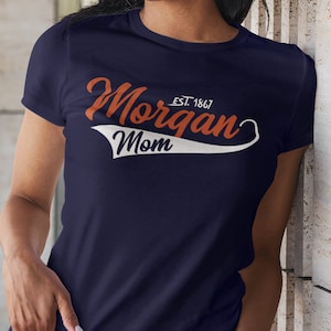 Morgan State Mom 1867 - Vintage Morgan State Apparel, Retro Morgan State HBCU Merch, Morgan State Bears Alumni Hoodies & Sweatshirts