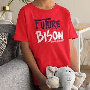 Future Bison Howard - Howard Alumni Tee, Vintage Howard Youth Shirt, Retro Howard, Howard HBCU Shirts, Bisons Tees, Youth College Apparel