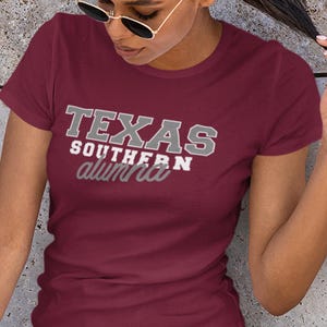 Texas Southern Alumna - Vintage Texas Southern Tigers Apparel, Retro Texas Southern Tigers Tee, Texas Southern Hoodies & Sweatshirts