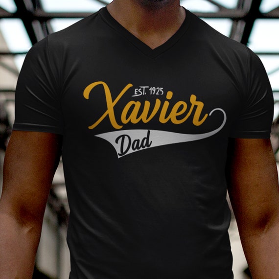 Xavier University Dad 1925 (v-neck) - Xavier Gold Nuggets