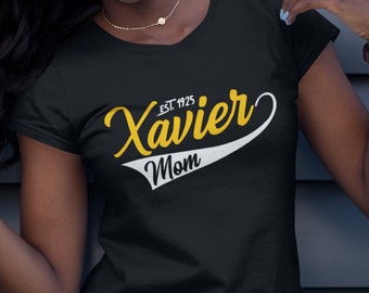 Xavier University Mom 1925 - Vintage Xavier Gold Nuggets Apparel, Xavier Univ HBCU Alumni Tee, Xavier Univ Homecoming Sweatshirt & Hoodie