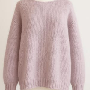 Head in the Clouds – Knitting Pattern | Beginner Oversized Mohair Sweater | PDF Digital Download