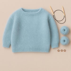 ♡【Mie Ajunar】kid mohair jumper Kid Mohair - lunagallery
