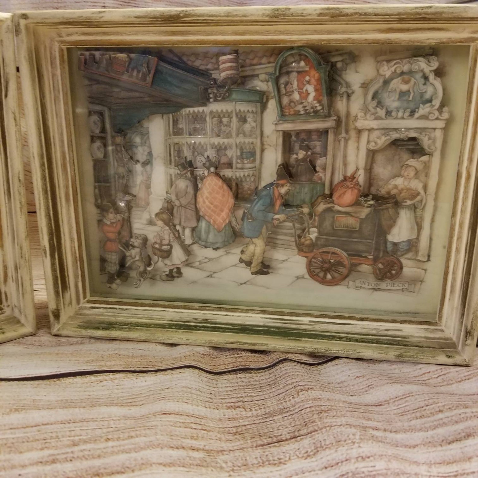 Vintage Anton Pieck Unique and gorgeous handmade 3D shadow box | Etsy Vintage Anton Pieck Unique and gorgeous handmade 3D shadow box | Etsy
