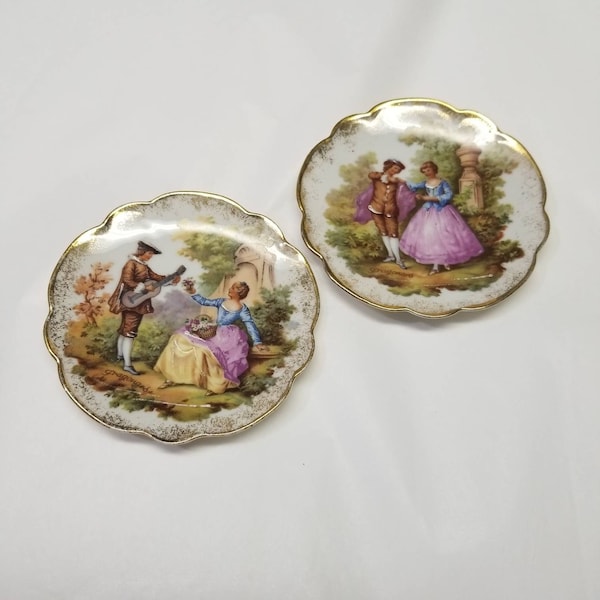 Limoges Mini Plates Etsy
