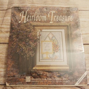 Heirloom Treasure 5219 WEDDING KEEPSAKE Cross Stitch Kit 9&quot;x12 factory sealed . Condition is New.