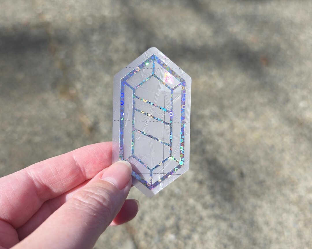 Ruby Suncatcher Window Clings | Prism Light Catcher Stickers | Static ...