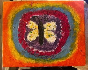 Butterfly painting