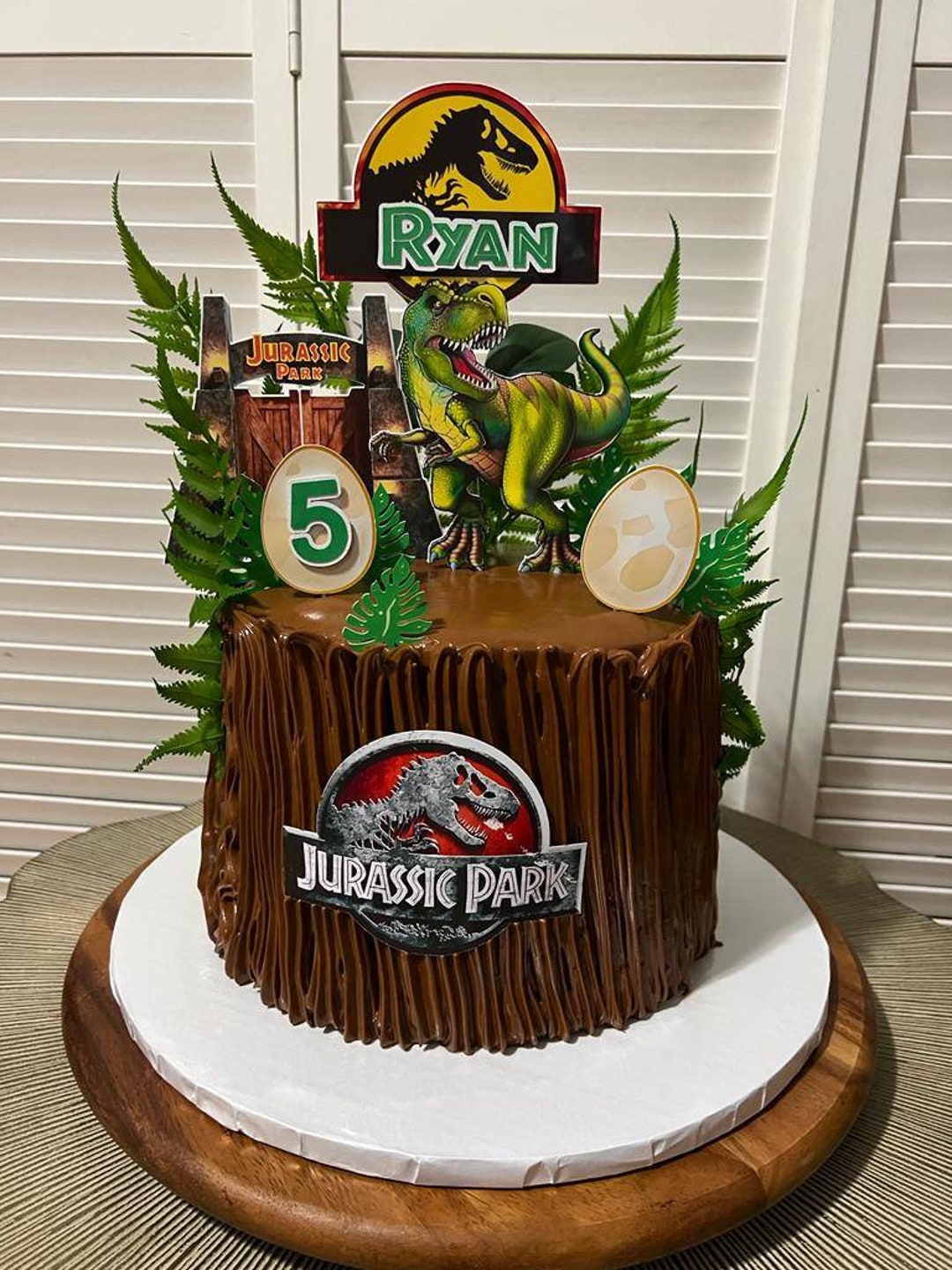 Dinosaur Cake Toppers Jurassic Dinosaur Cake Topper 