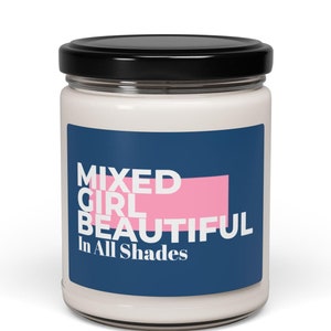 Mixed Girl Beautiful Candle: Clean Burning, Beautifully Scented