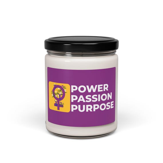 Scented Soy Candle: Aromatherapy Meditation, 9oz