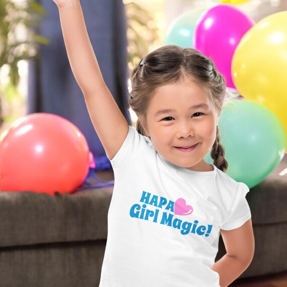 HAPA Girl Magic Youth Tee: Asian American Heritage Shirt