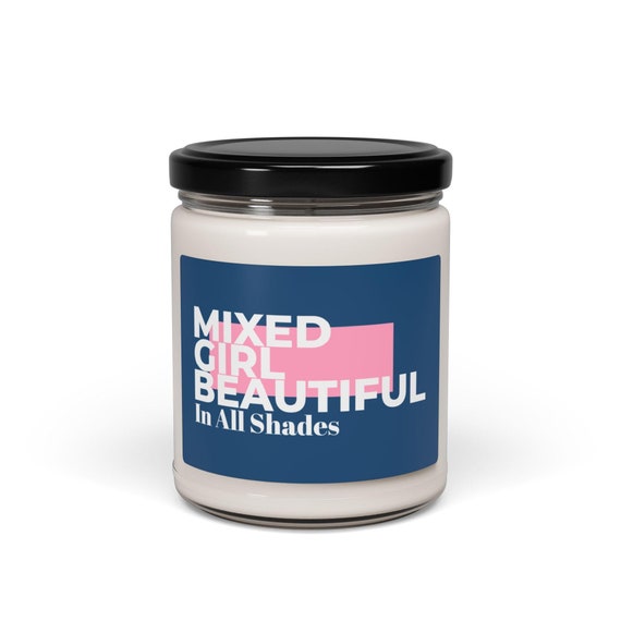 Mixed Girl Beautiful Candle: Clean Burning, Beautifully Scented