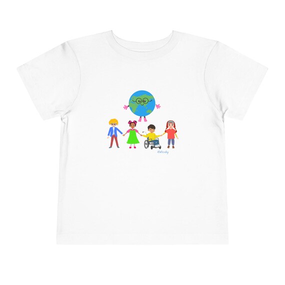 Toddler Tee, Celebrate Diversity I am Beautiful and So Are You, Great Gift Bundle, Mr Haticeby Bayramoglu Design