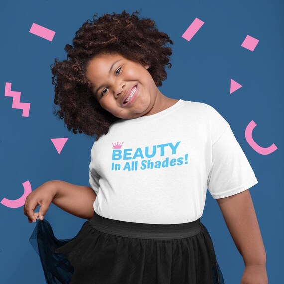 Beauty in All Shades Youth Tee: Comfortable Kids T-Shirt