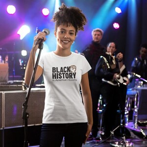 黒人歴史ユニセックスTシャツ、アフリカ系アメリカ人の遺産シャツ、公民権運動トップ、社会正義活動家服、ジューンティーンスを祝う