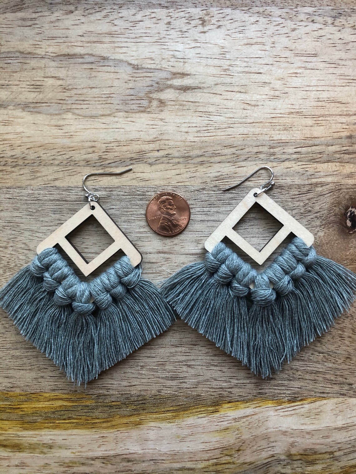 Macrame Earrings Etsy