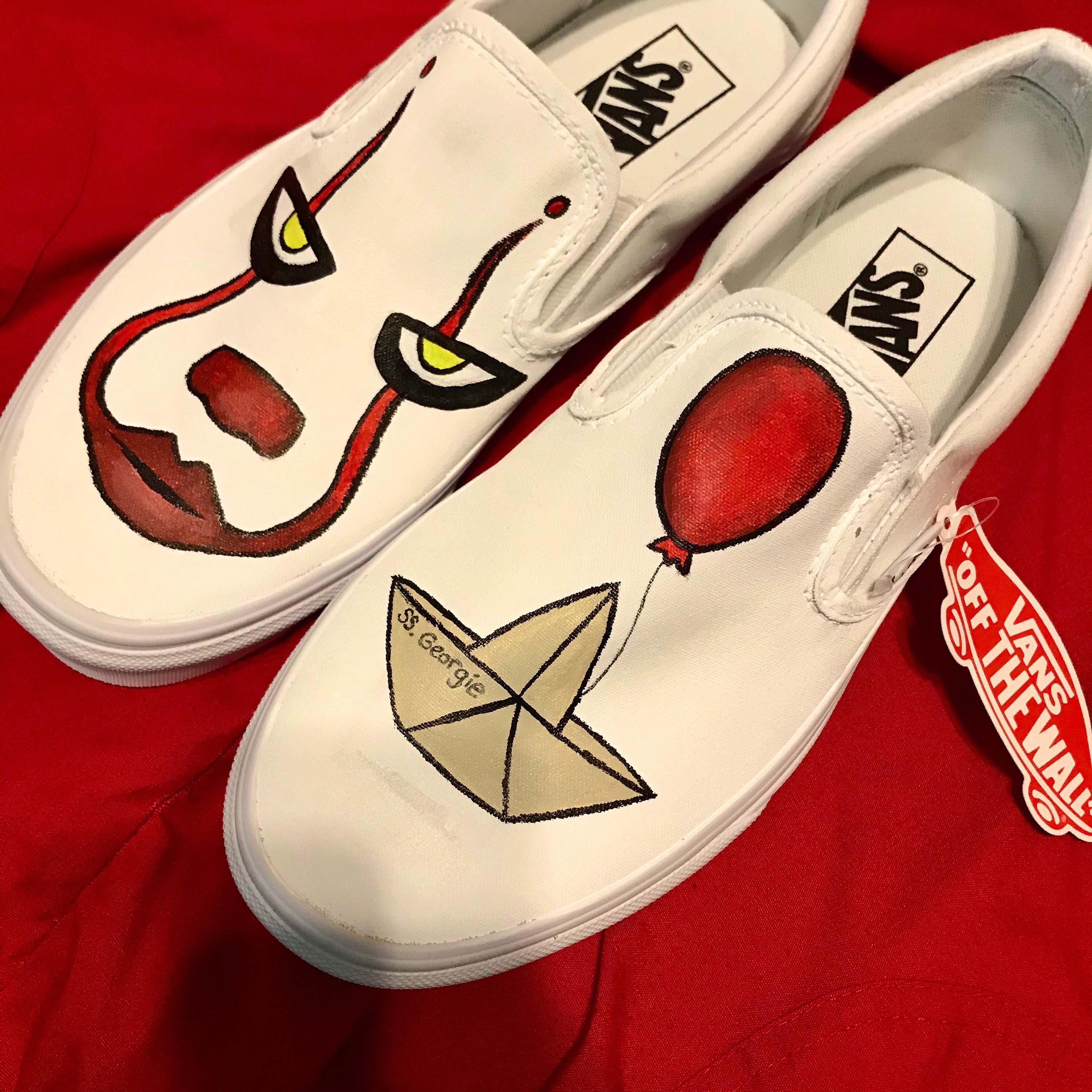 Customizable Hand-Painted Vans Made to Order | Etsy