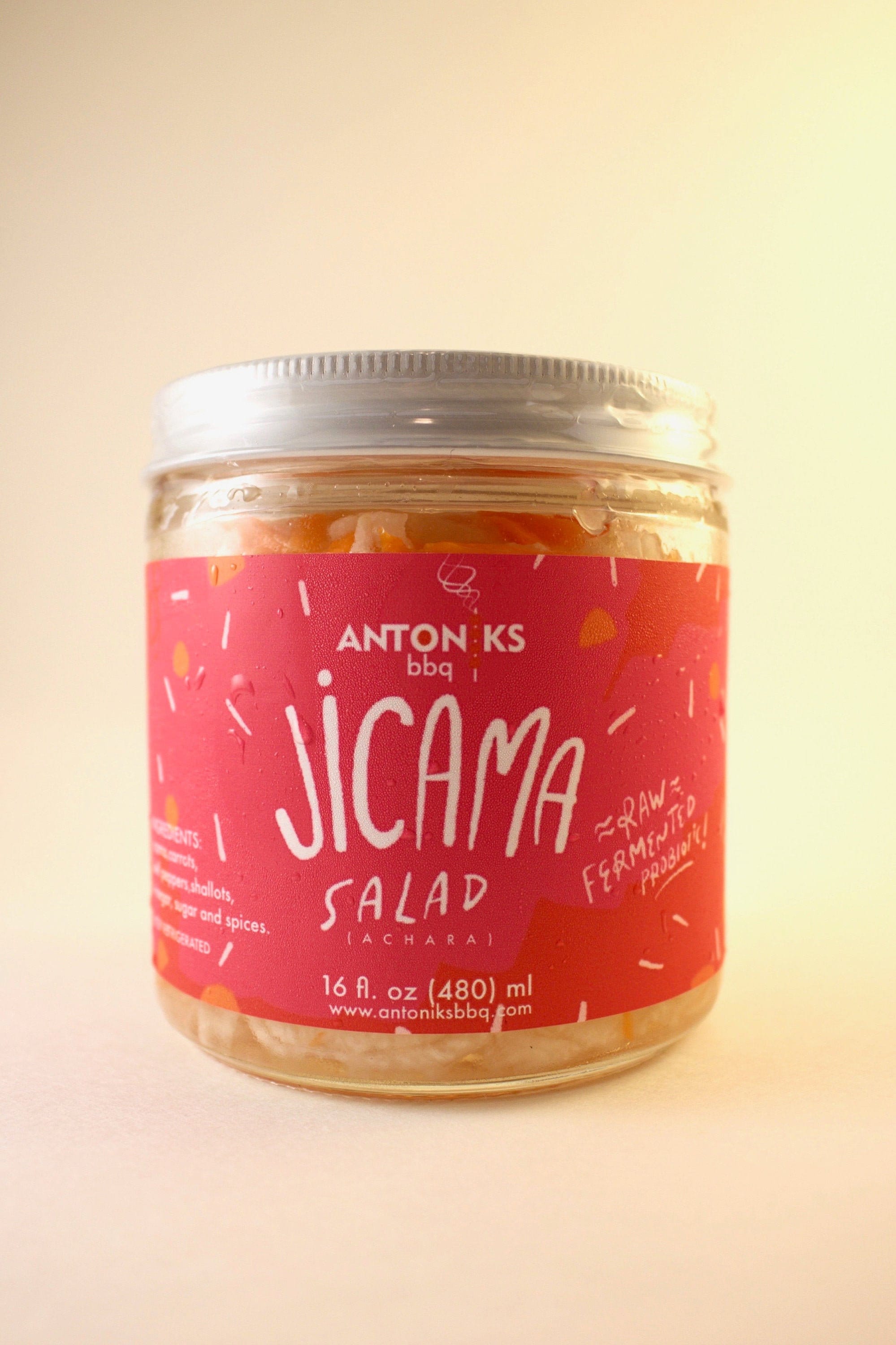 Pickled Jicama Salad Vegan and All Natural Etsy
