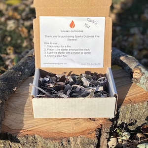 Fire Starters made with Recycled Materials- 6 Pack