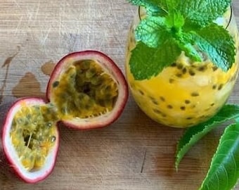 Home Grown Purple Passion Fruit - NEVER Frozen - Fresh Passion Fruit - Organic Passion Fruit - California Passion Fruit