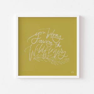 Wildflower Art Print