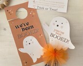 Cute Kids Halloween boo kit, you’ve been booed kit, boo tags, Halloween printables, trick or treat, boo basket, boo crew, Halloween tags