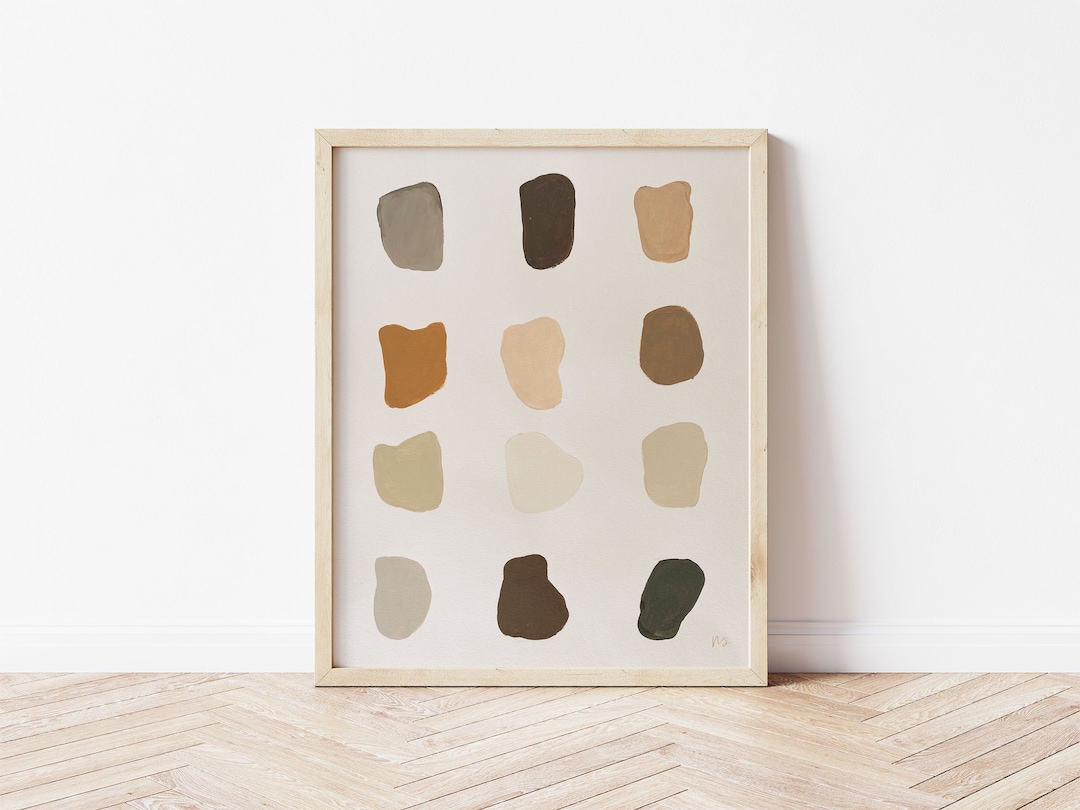 Skin Color Abstract Skin Tones Abstract Digital Print | Abstract Modern, Downloadable Print ...