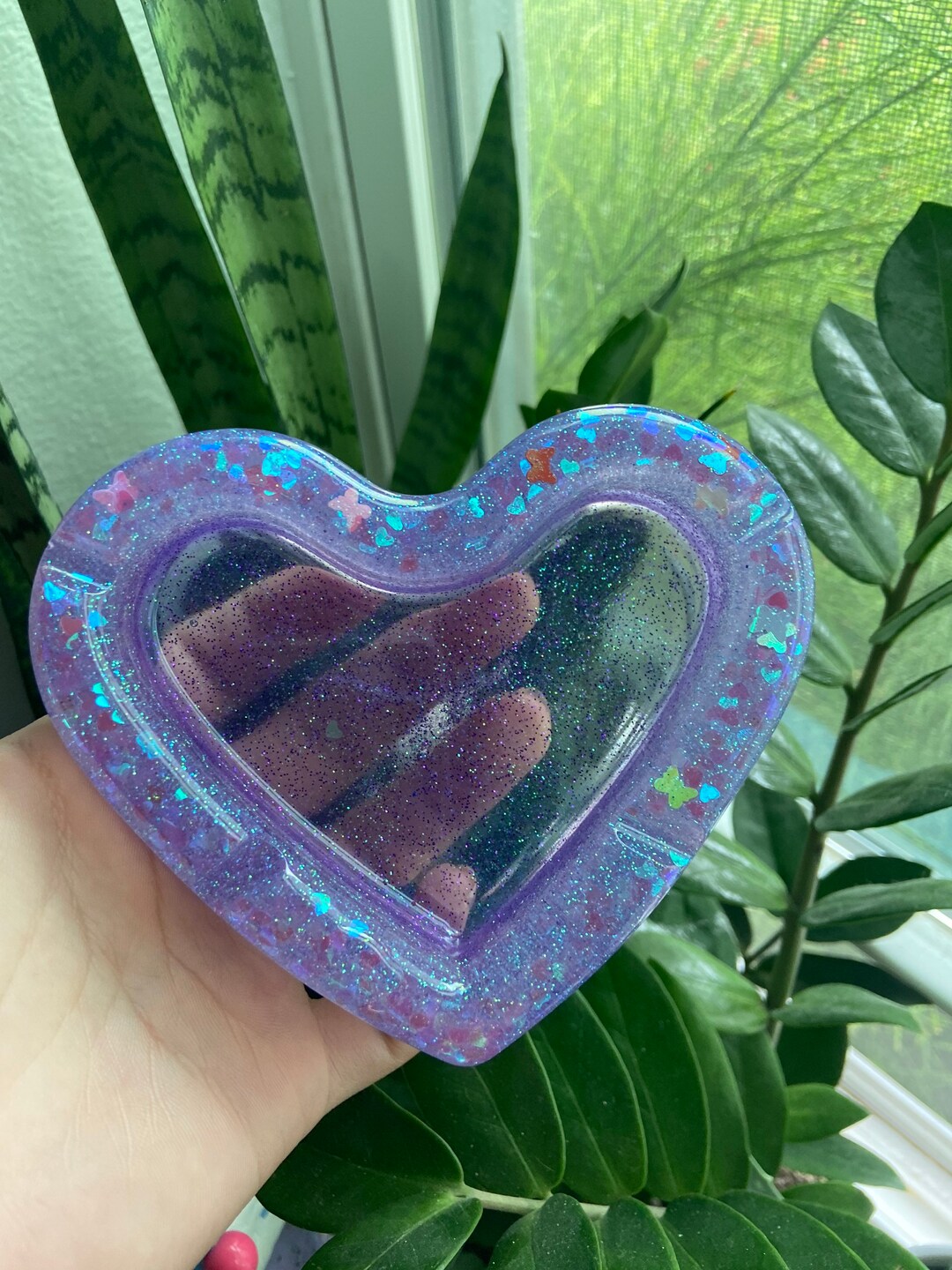 Purple Heart Ash Tray - Etsy