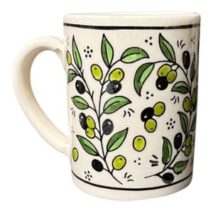 Palestine Pottery | Mug 12 Oz | Ceramic Handmade in Palestine