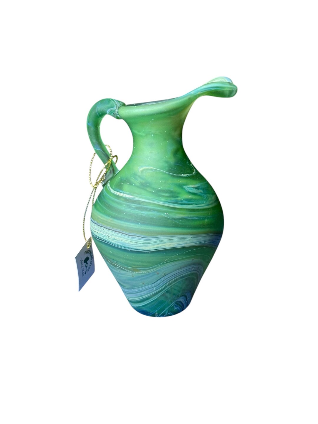 Vase Phoenician Blown Glass || Handmade in Palestine || Unique ...
