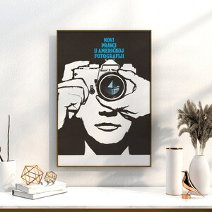 New Directions in American Photography (Vintage Poster from the US Information Agency) Hi Res Giclée Art Print, also available Framed