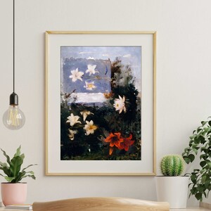 ABBOTT HANDERSON THAYER - Flower Studies (Hi-Res Giclée Art Print of Classic Painting) also available Framed