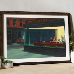 Famous 2024 diner painting