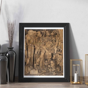 JAN TOOROP - Loss of Faith (1894) (Classic Art Nouveau Poster) Hi-Res Premium Giclée Art Print, also available Framed