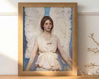 ABBOTT HANDERSON THAYER - Angel (Hi-Res Giclée Art Print of Classic Painting) also available Framed