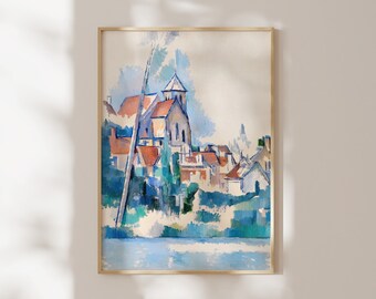 Paul Cezanne（ポール・セザンヌ） 青い花瓶 アートポスター